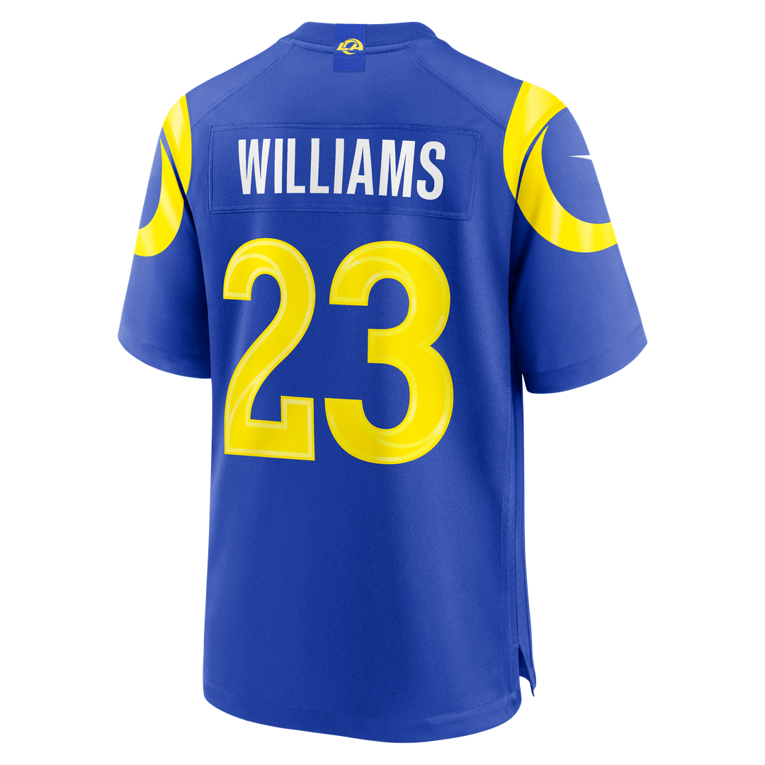 Kyren Williams Los Angeles Rams Nike Royal Team Game Player Jersey
