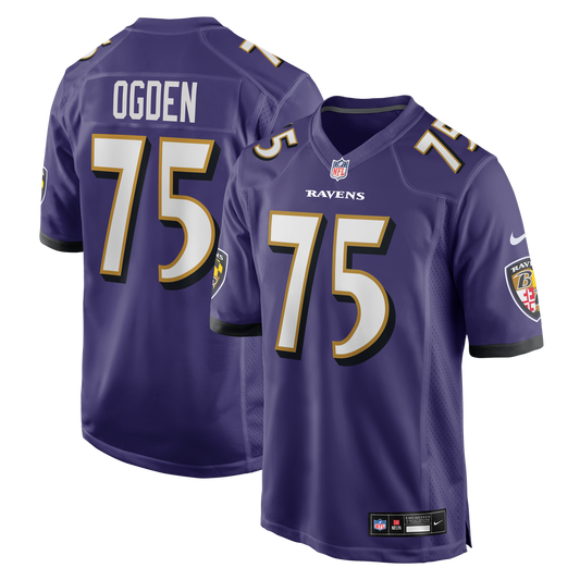 Jonathan Ogden Baltimore Ravens Nike Purple Game Retired Player Jersey