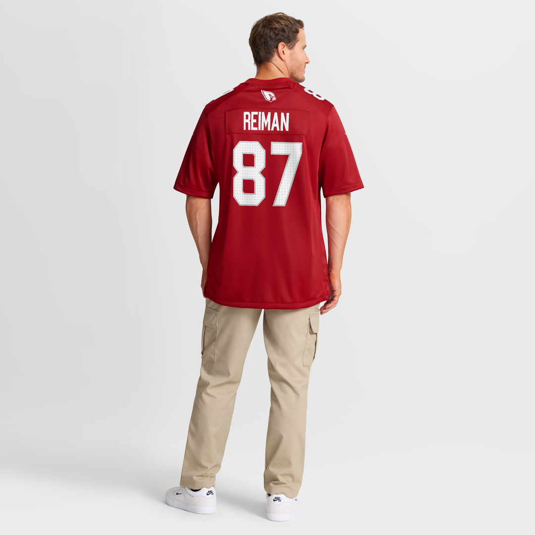 Tip Reiman Arizona Cardinals Nike Cardinal Team Game Jersey