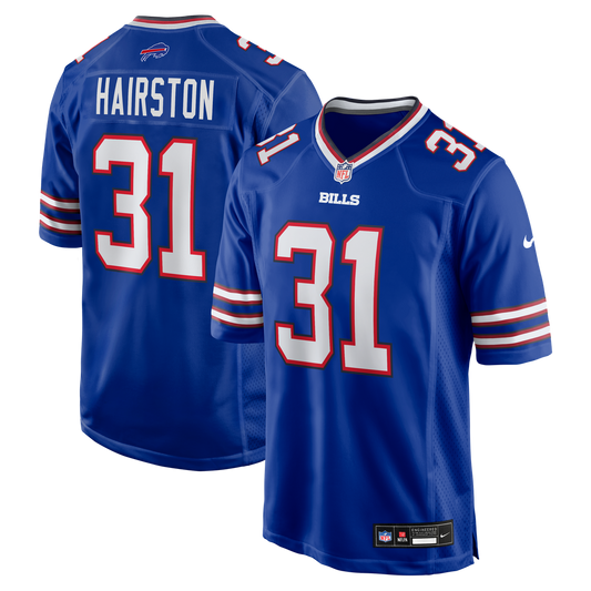 Maxwell Hairston Buffalo Bills Nike Royal Game Player Jersey