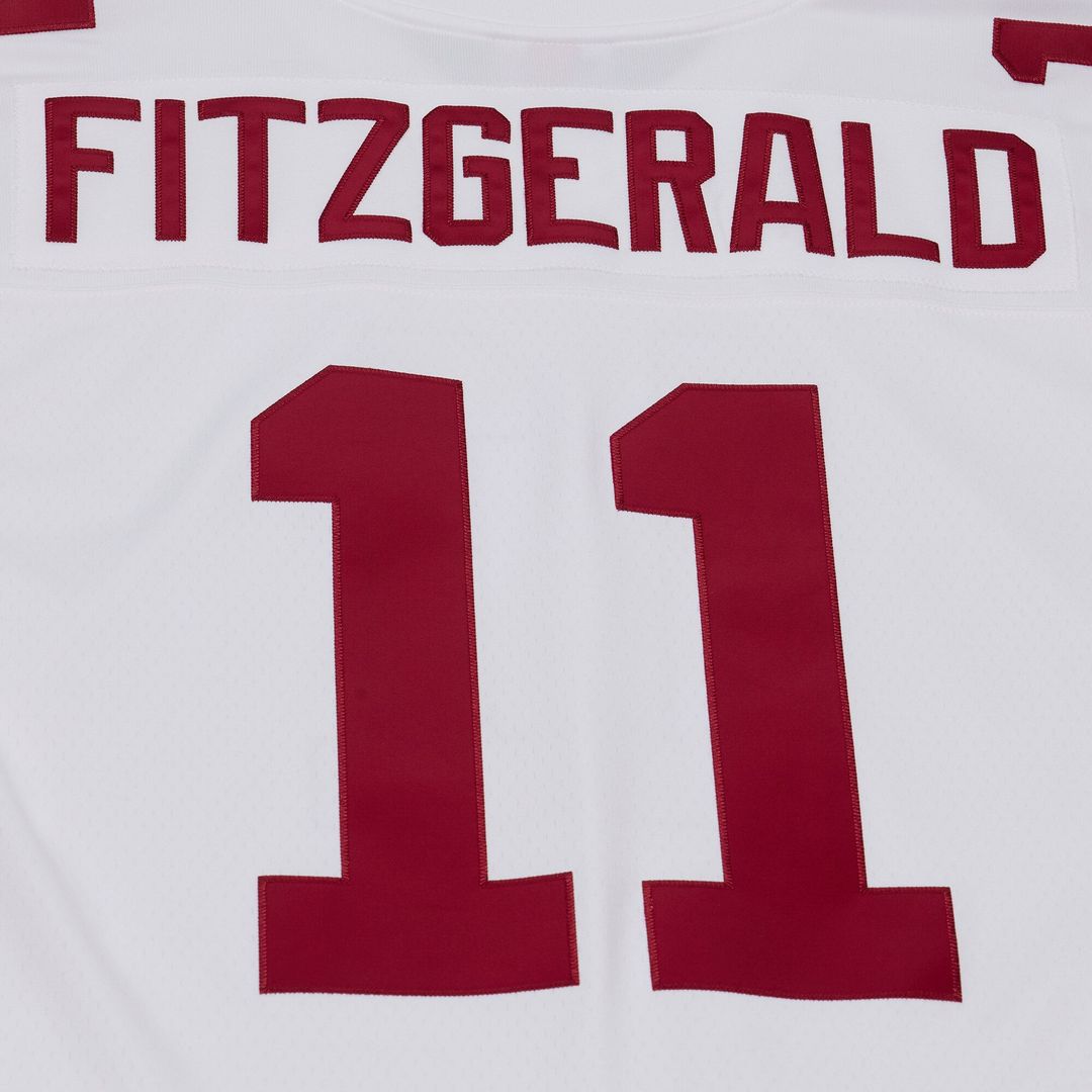 Larry Fitzgerald Arizona Cardinals Mitchell & Ness White 2004 Legacy Replica Player Jersey