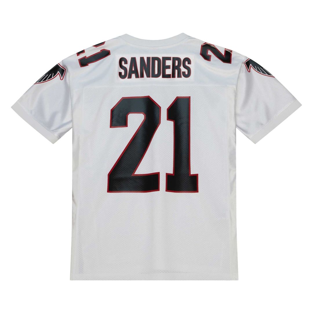 Deion Sanders Atlanta Falcons 1991 Mitchell & Ness White Authentic Throwback Retired Player Jersey