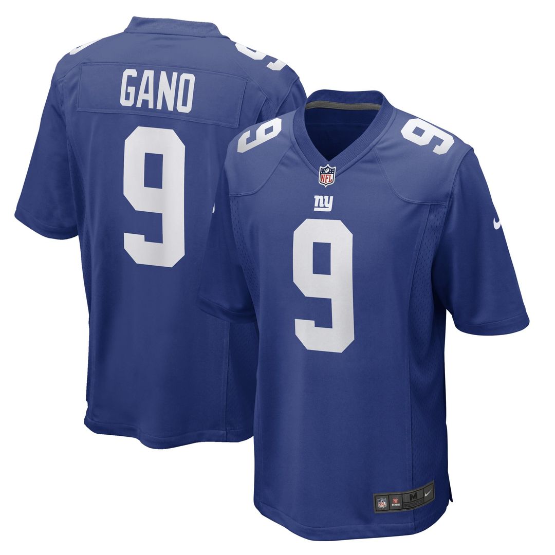 Graham Gano New York Giants Nike Royal Team Game Player Jersey
