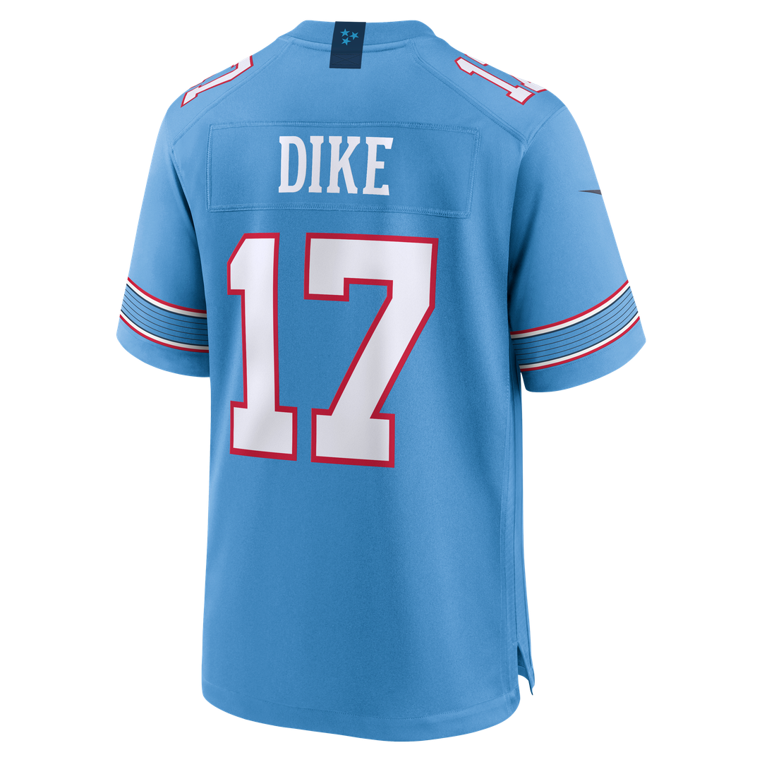 Chimere Dike Tennessee Titans Nike Light Blue Team Game Jersey