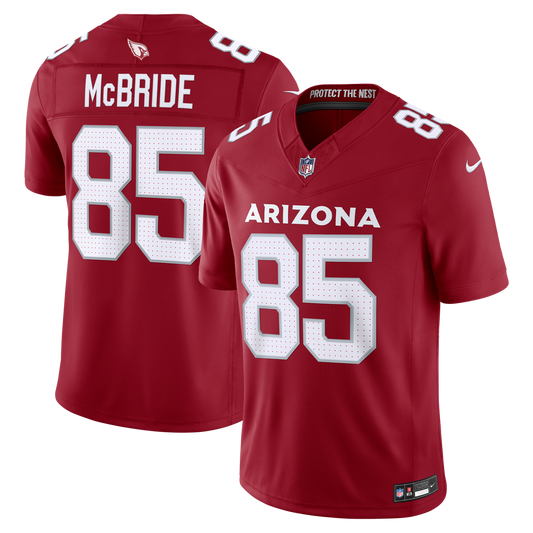 Trey McBride Arizona Cardinals Nike Cardinal Team Vapor F.U.S.E. Stitched Limited Jersey