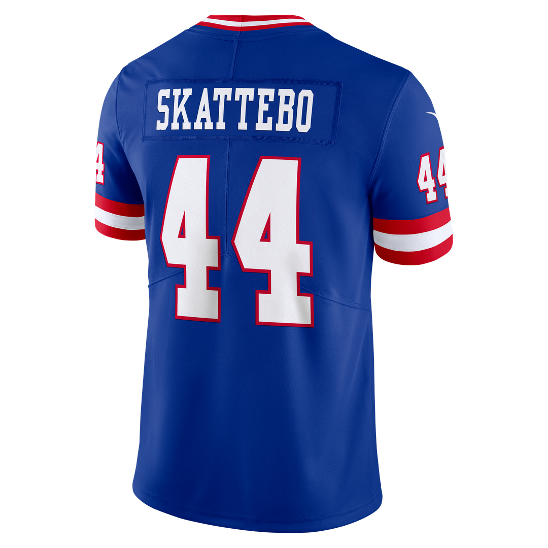 Cam Skattebo New York Giants Nike Royal Legacy Vapor Untouchable Stitched Limited Jersey