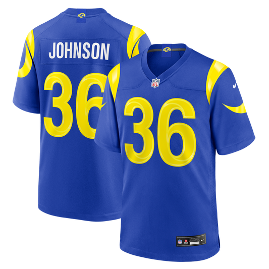 Alex Johnson Los Angeles Rams Nike Royal Team Game Jersey