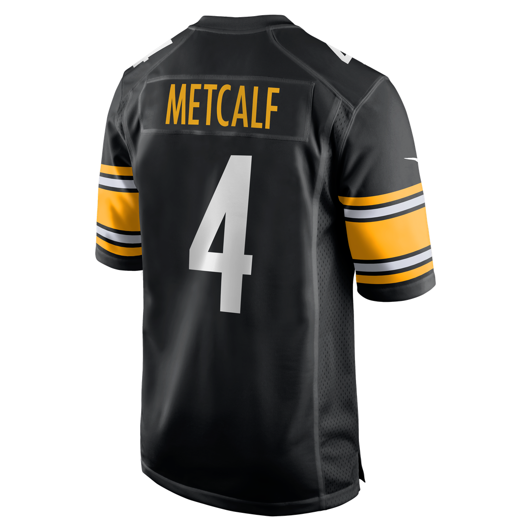 DK Metcalf Pittsburgh Steelers Nike Black Game Player Jersey