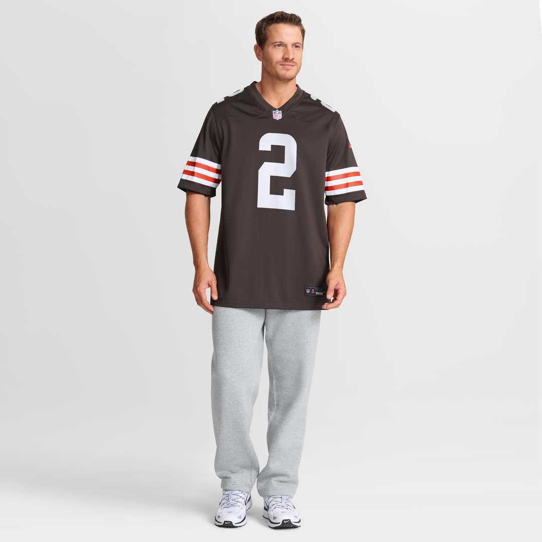 DeAndre Carter Cleveland Browns Nike Brown Team Game Jersey