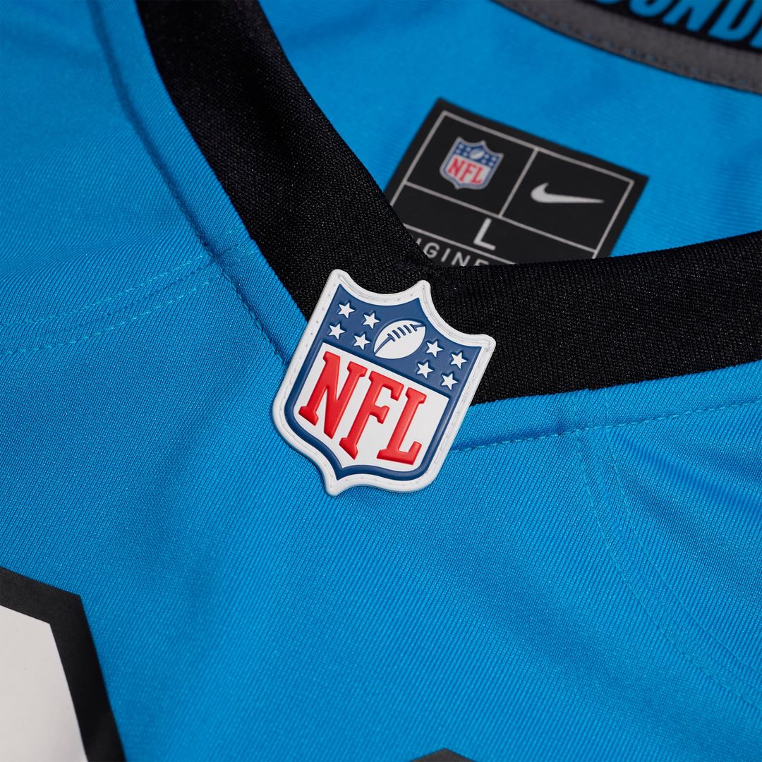 Chuba Hubbard Carolina Panthers Nike Blue Alternate Game Jersey