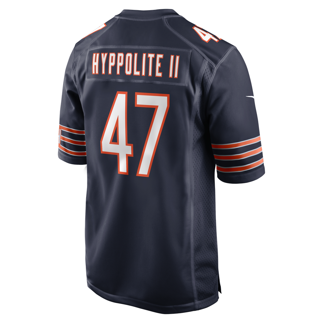 Ruben Hyppolite II Chicago Bears Nike Navy Team Game Jersey