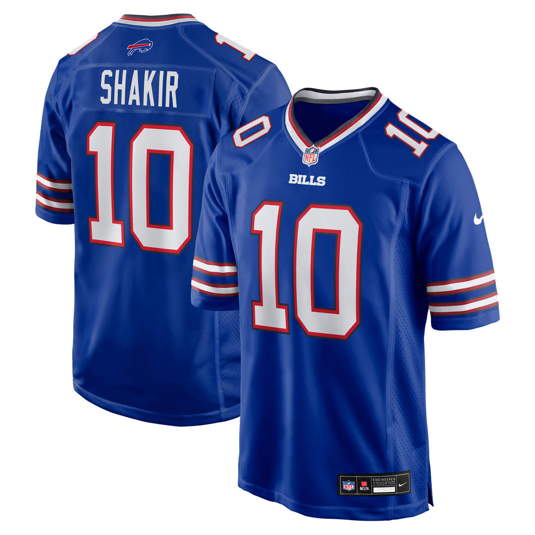 Khalil Shakir Buffalo Bills Nike Royal Game Jersey