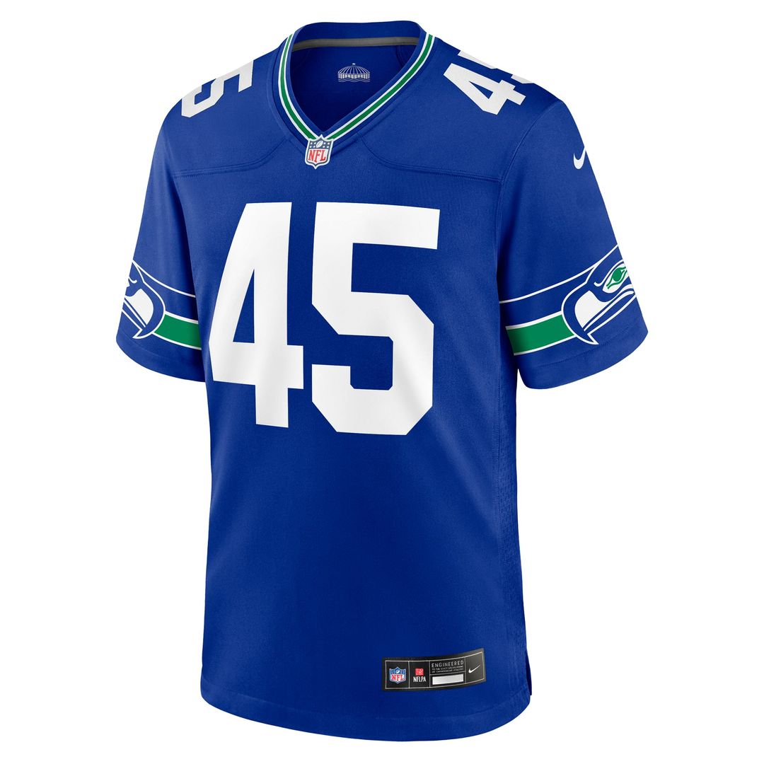 Kenny Easley Seattle Seahawks Nike Royal Retired Player Alternate Game Jersey