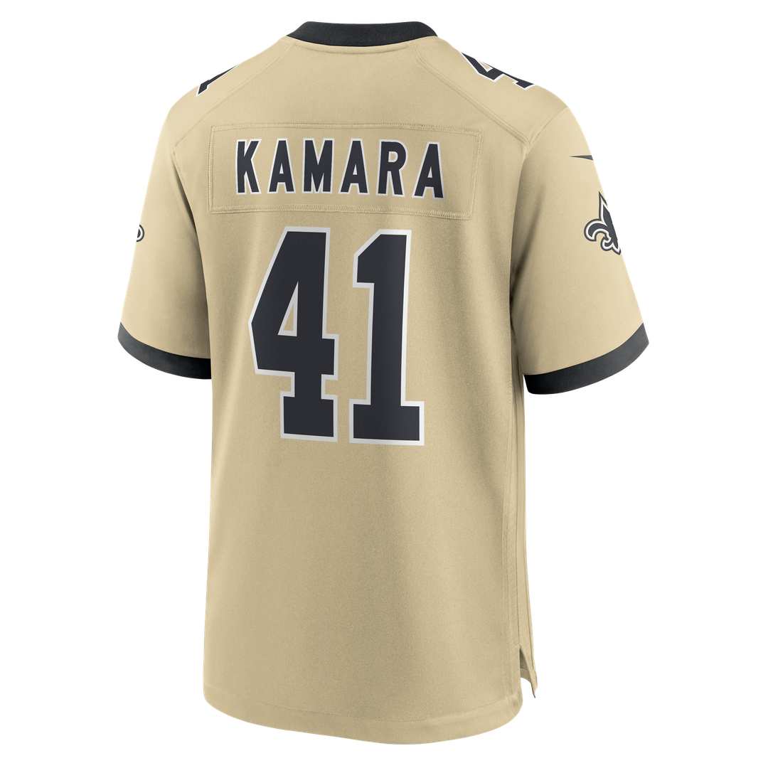 Alvin Kamara New Orleans Saints Nike Gold Gameday Golds Alternate Game Player Jersey