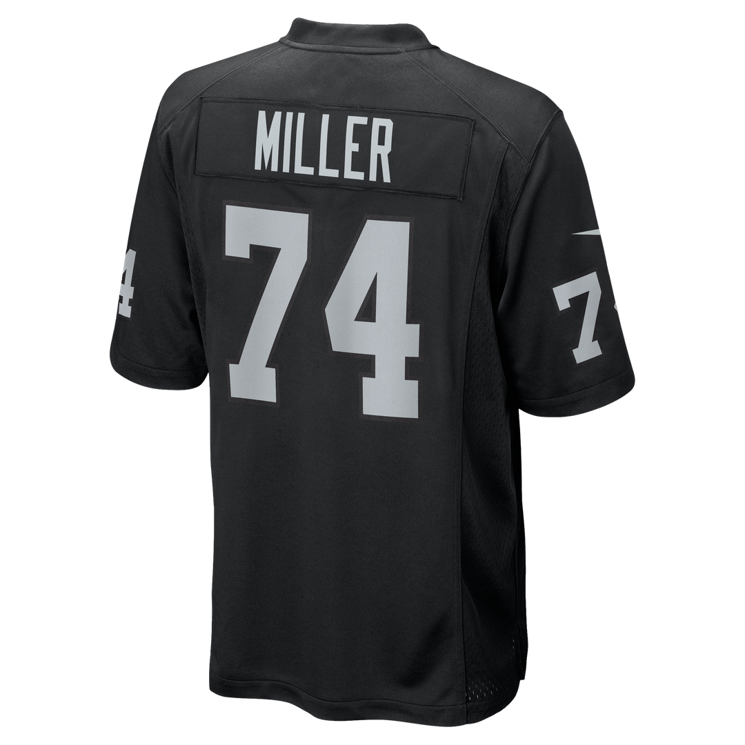 Kolton Miller Las Vegas Raiders Nike Black Game Jersey