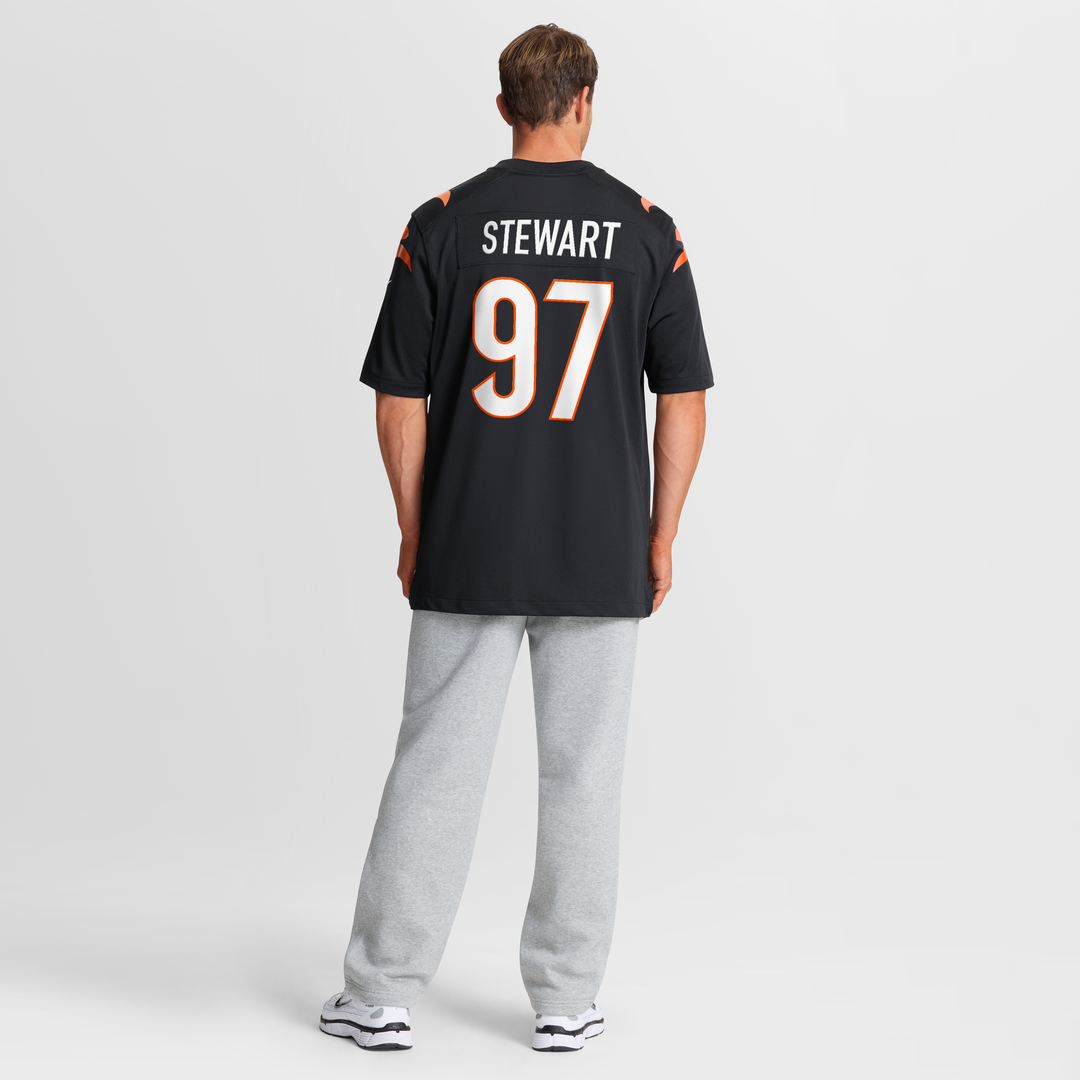 Shemar Stewart Cincinnati Bengals Nike Black Team Game Jersey