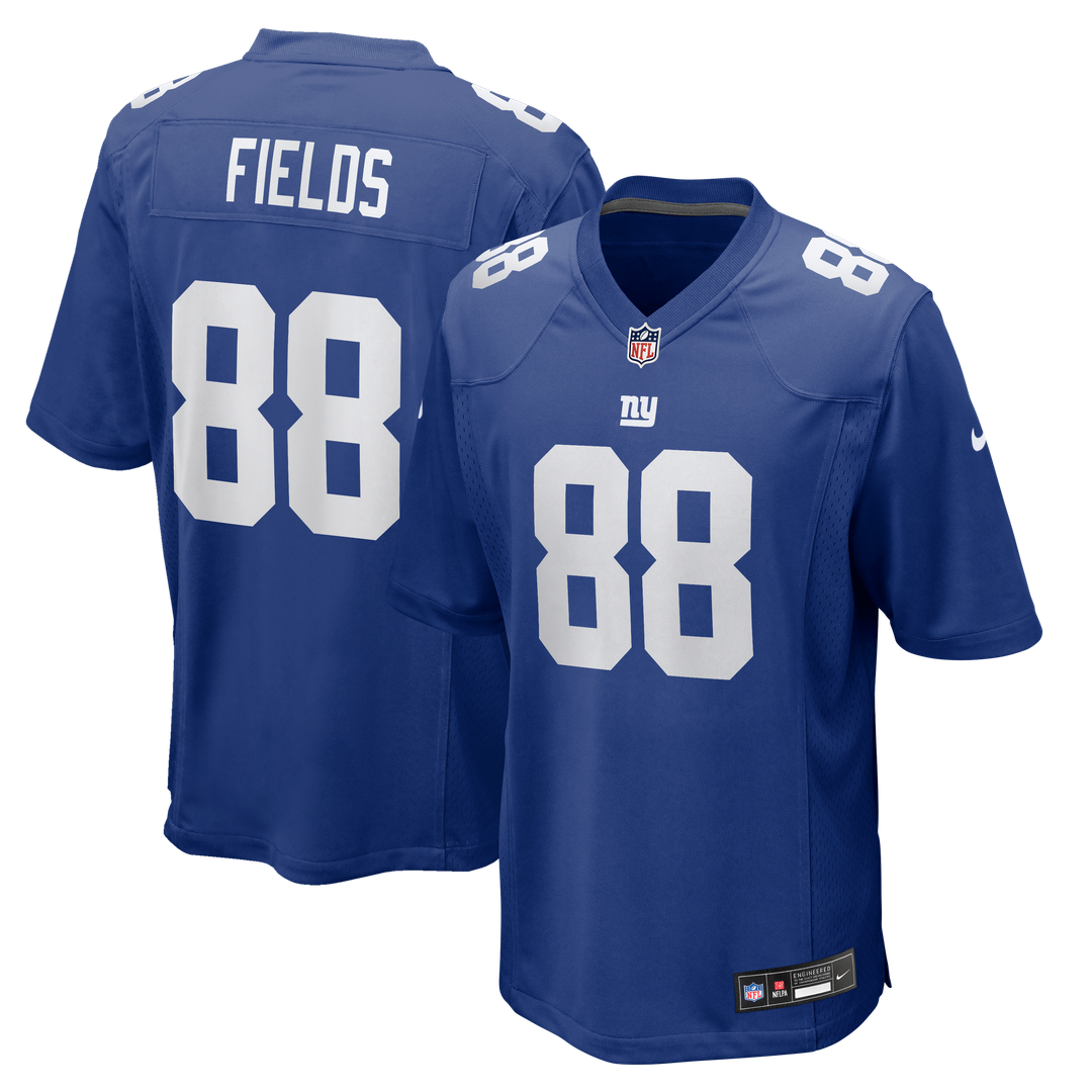 Malachi Fields New York Giants Nike Royal Team Game Jersey