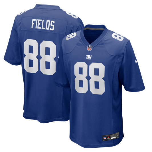 Malachi Fields New York Giants Nike Royal Team Game Jersey