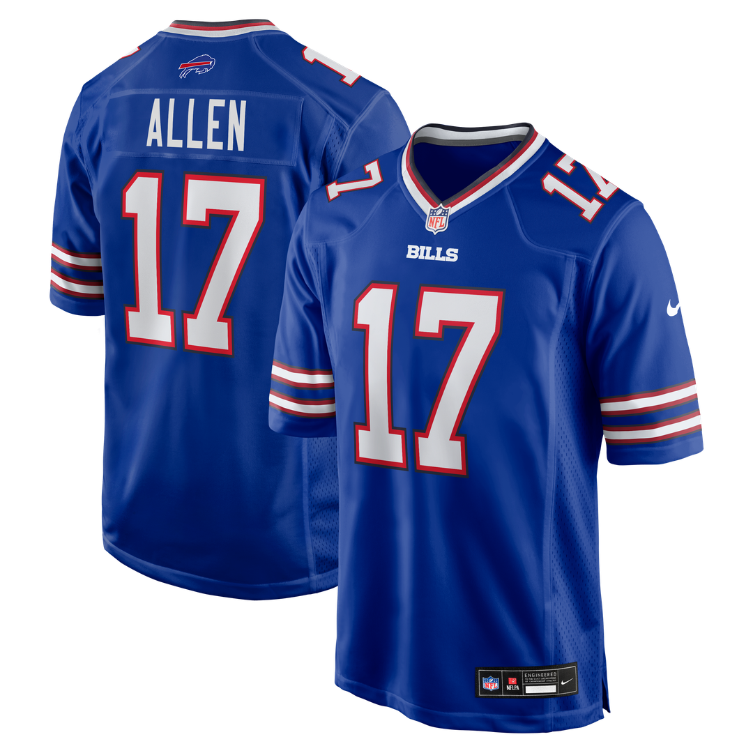 Josh Allen Buffalo Bills Nike Royal Team Game Player Jersey