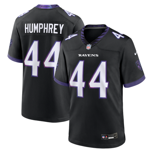 Marlon Humphrey Baltimore Ravens Nike Black Alternate Game Jersey