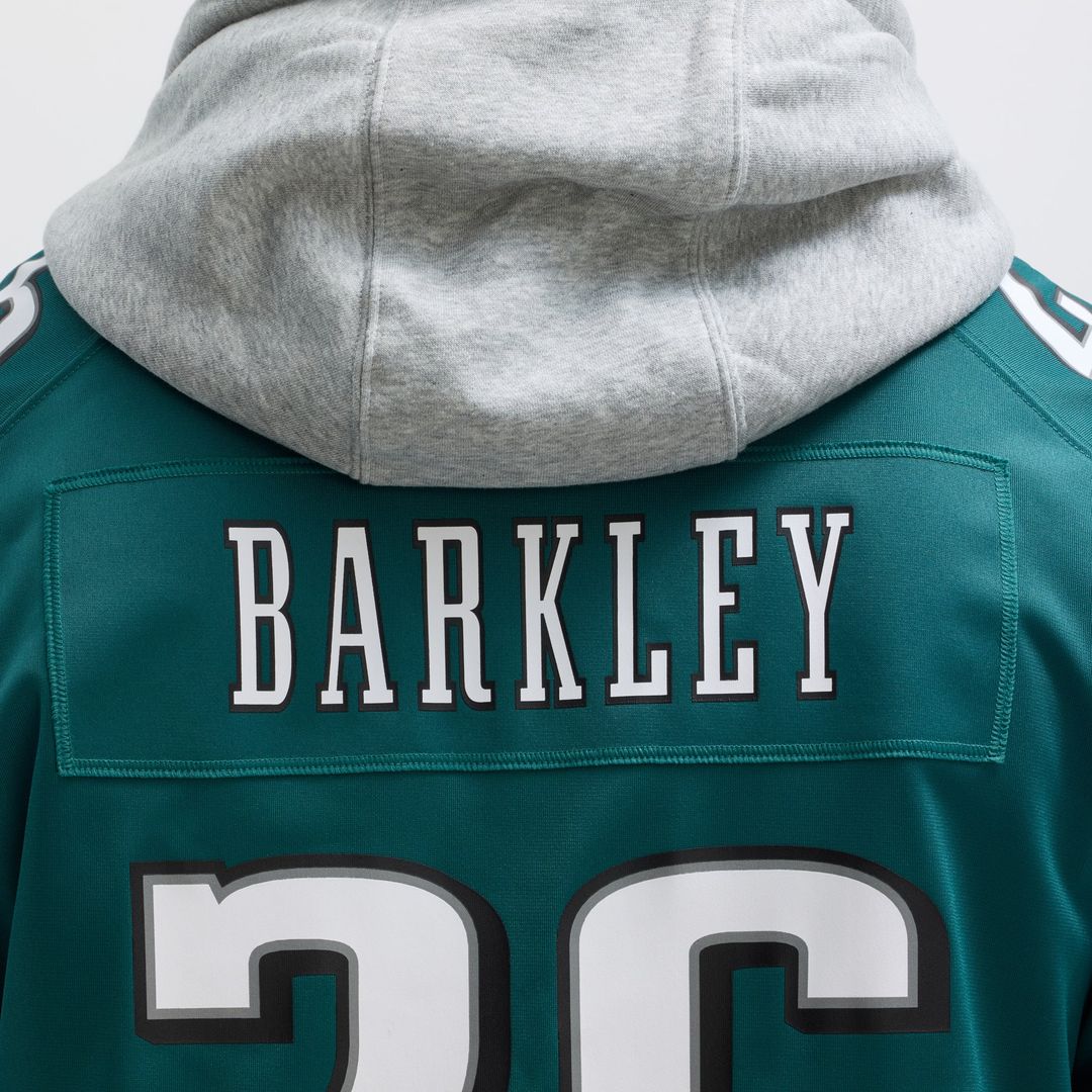 Saquon Barkley Philadelphia Eagles Nike Black Alternate Game Jersey
