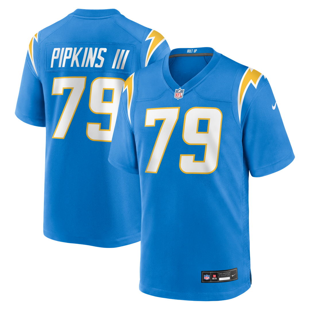 Trey Pipkins III Los Angeles Chargers Nike Powder Blue Game Jersey
