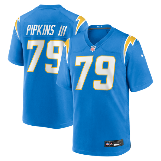 Trey Pipkins III Los Angeles Chargers Nike Powder Blue Game Jersey