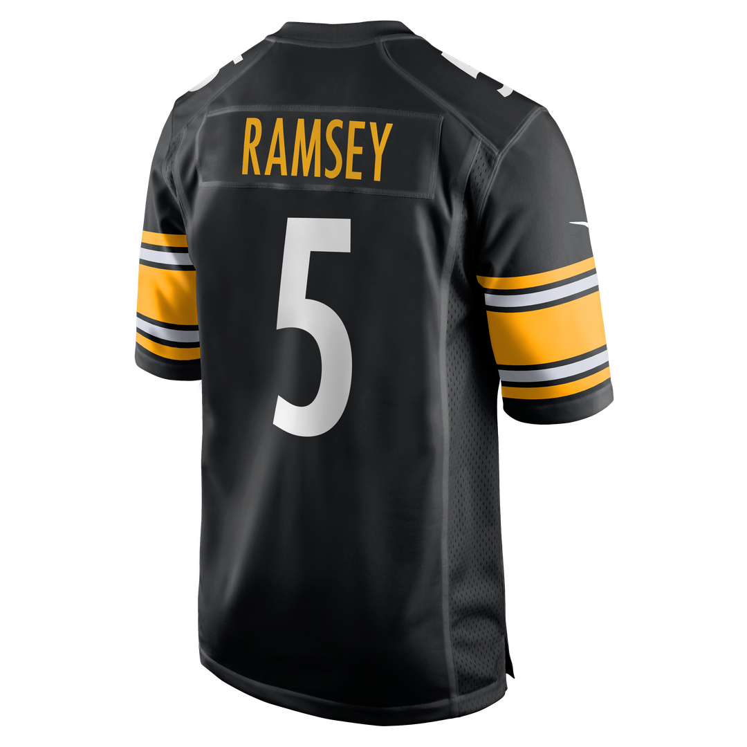 Jalen Ramsey Pittsburgh Steelers Nike Black Team Game Jersey