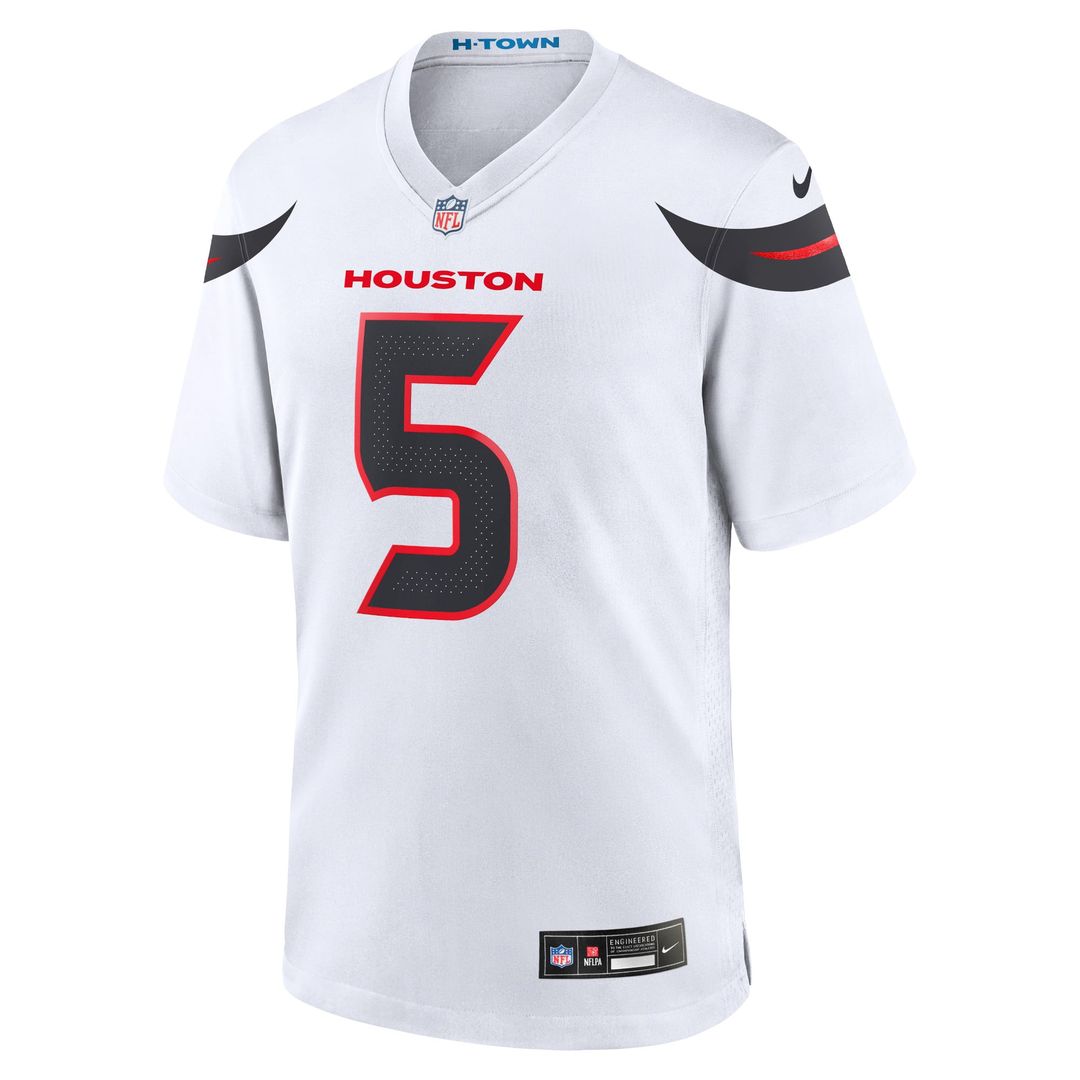 Jalen Pitre Houston Texans Nike Red Alternate Game Jersey
