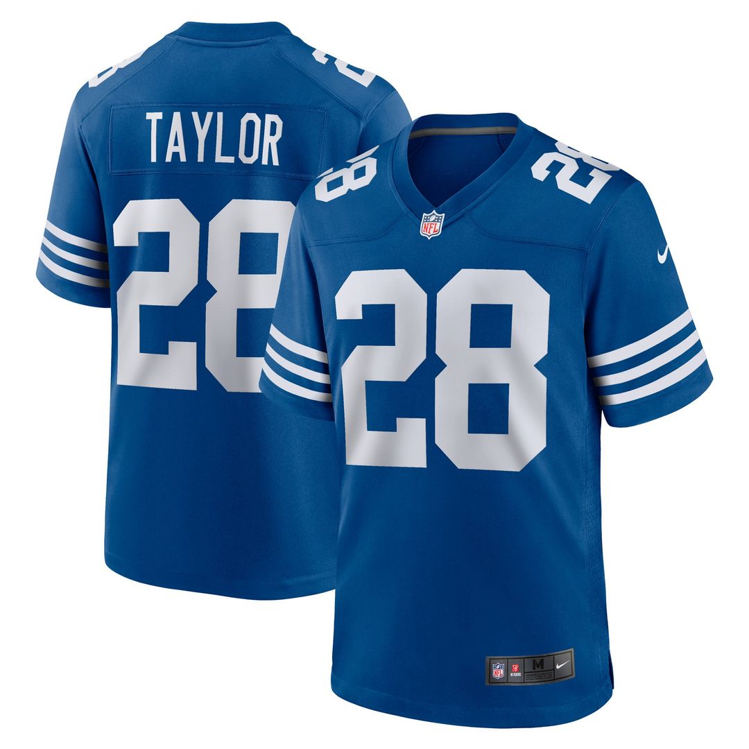 Jonathan Taylor Indianapolis Colts Nike Royal Game Player Jersey