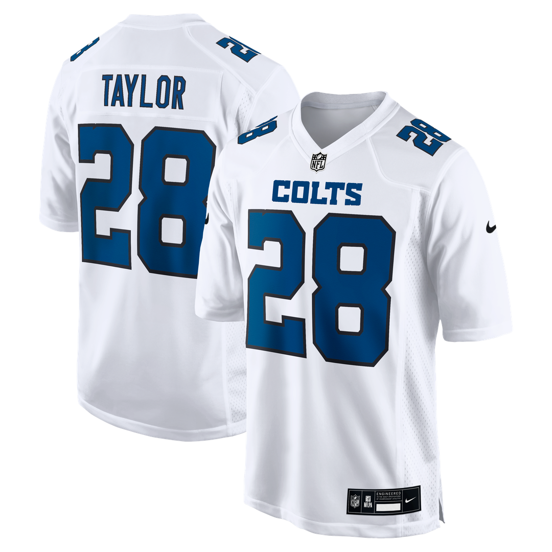 Jonathan Taylor Indianapolis Colts Nike Tundra White Fashion Game Jersey