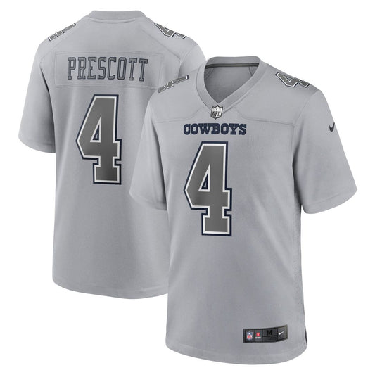 Dak Prescott Dallas Cowboys Nike Gray Atmosphere Fashion Game Jersey