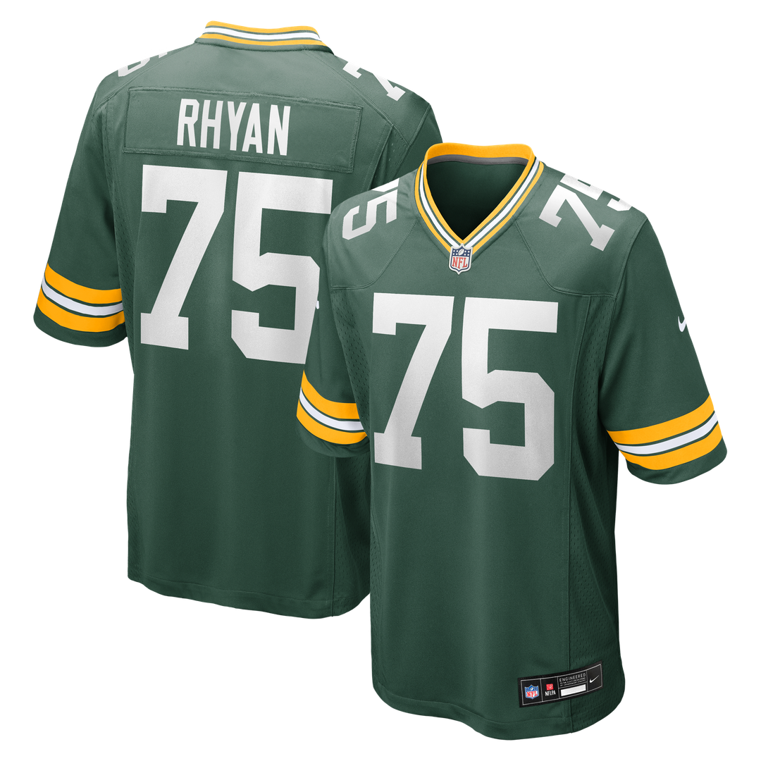 Sean Rhyan Green Bay Packers Nike Green Game Player Jersey