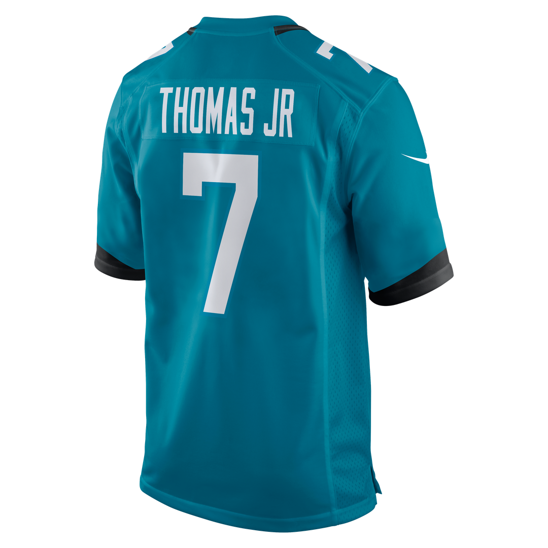 Brian Thomas Jr Jacksonville Jaguars Nike Teal Player Game Jersey