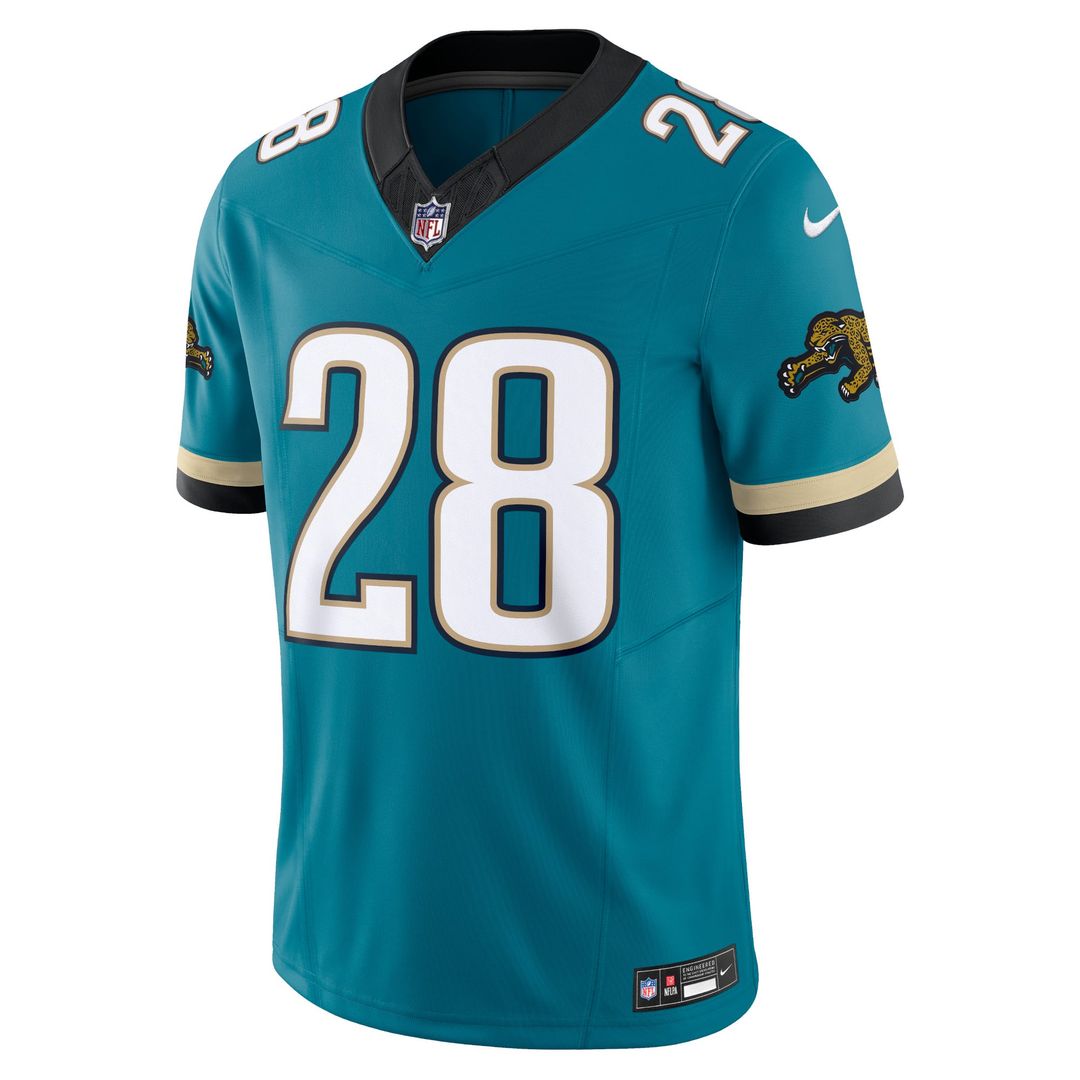 Fred Taylor Jacksonville Jaguars Nike Teal Prowler Throwback Vapor F.U.S.E. Limited Retired Player Jersey