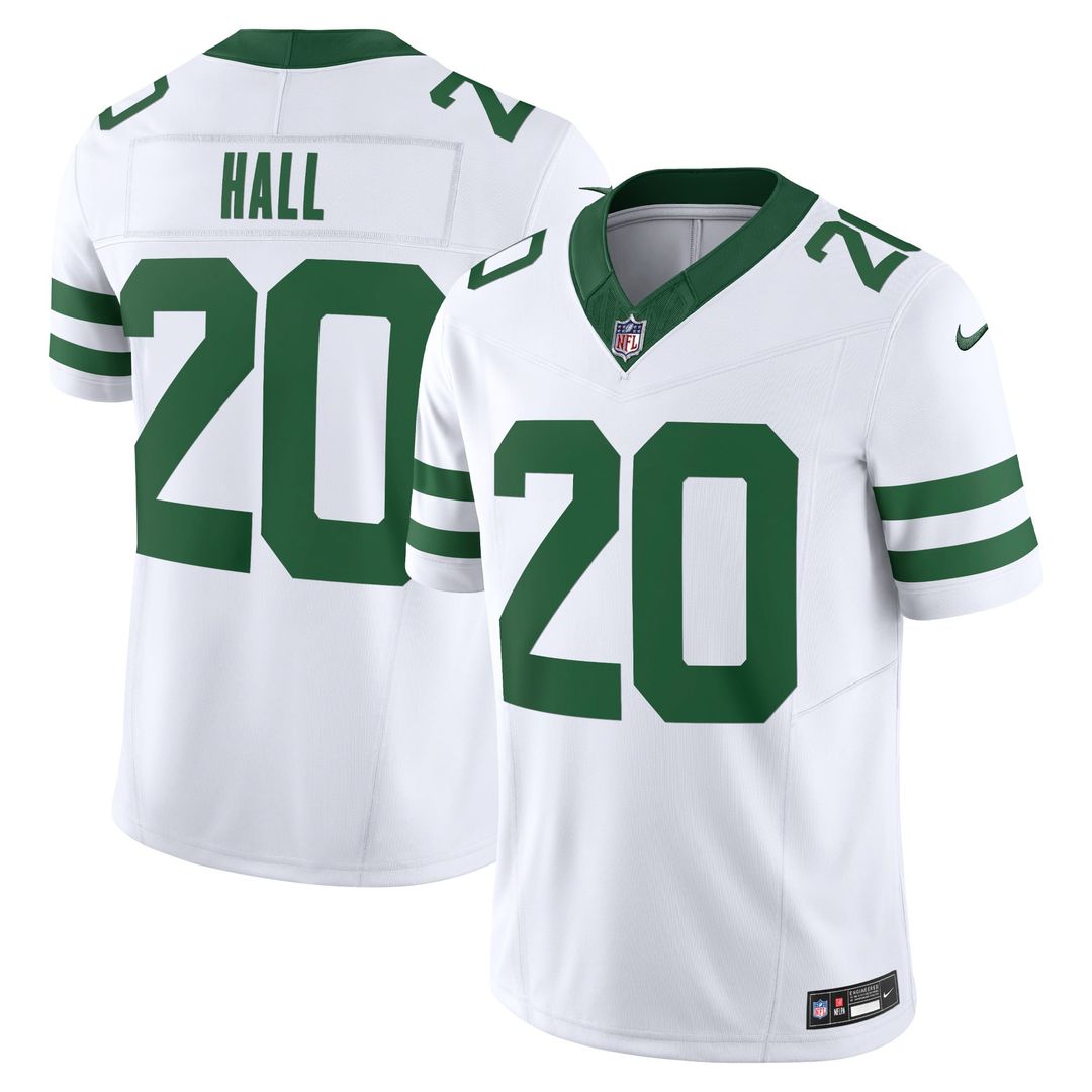 Breece Hall New York Jets Nike Legacy Black Alternate Vapor F.U.S.E. Limited Jersey
