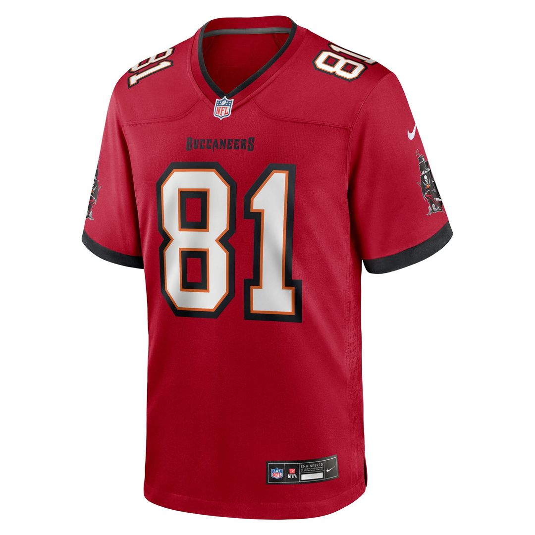 Ryan Miller Tampa Bay Buccaneers Nike Red Team Game Jersey