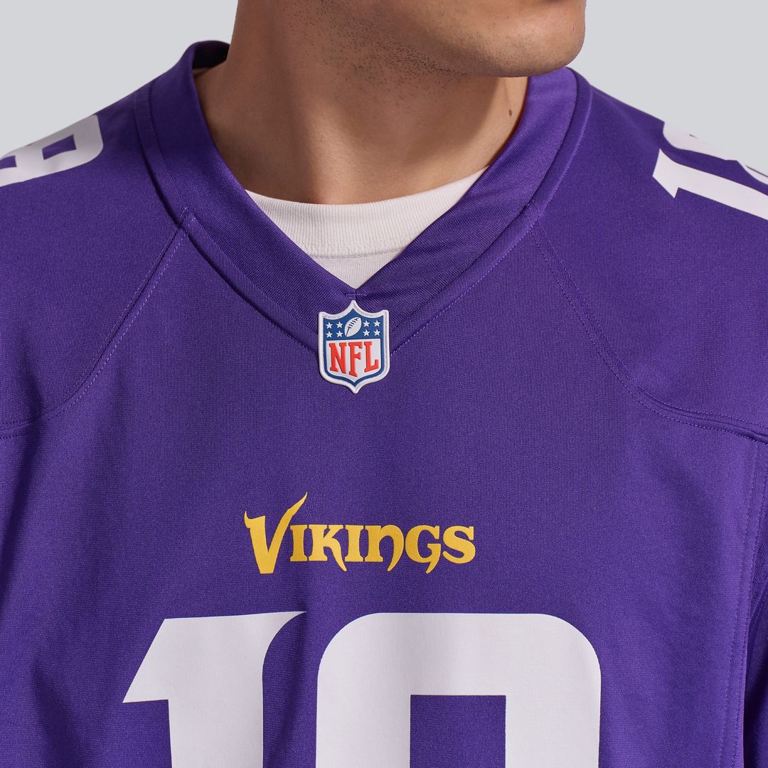 Justin Jefferson Minnesota Vikings Nike Purple Player Game Jersey