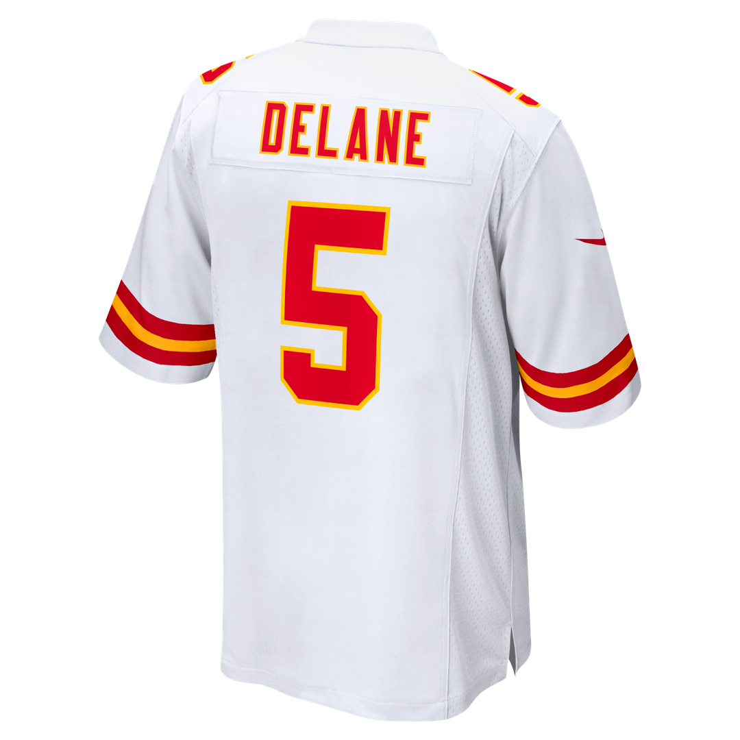 Mansoor Delane Kansas City Chiefs Nike Red Team Game Jersey