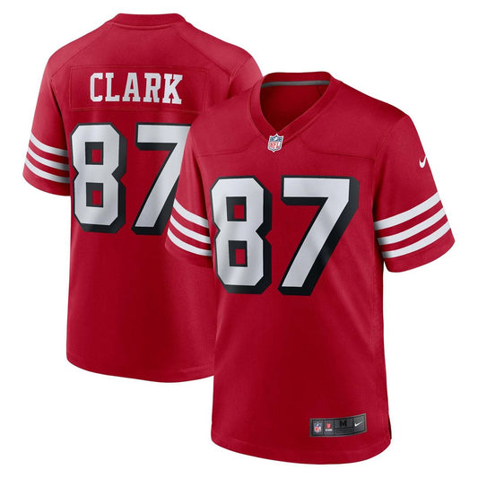 Dwight Clark San Francisco 49ers Nike Scarlet Retired Player Alternate Game Jersey