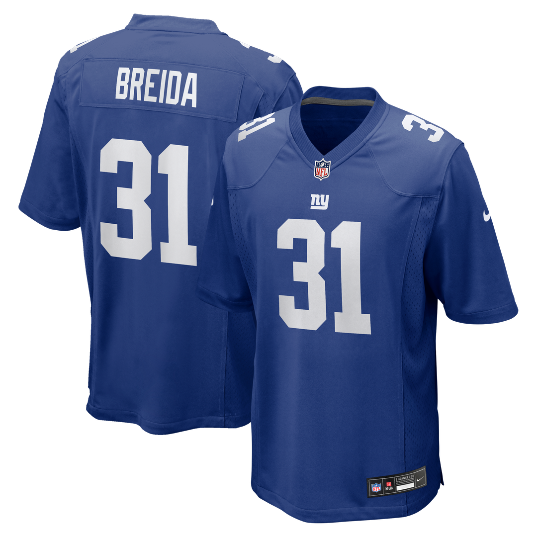 Matt Breida New York Giants Nike Royal Game Jersey