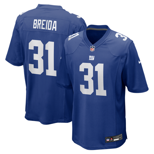 Matt Breida New York Giants Nike Royal Game Jersey