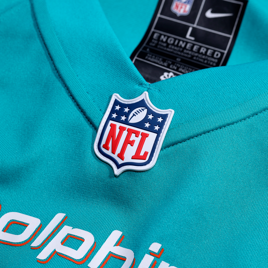 Jacob Rodriguez Miami Dolphins Nike Aqua Game Jersey
