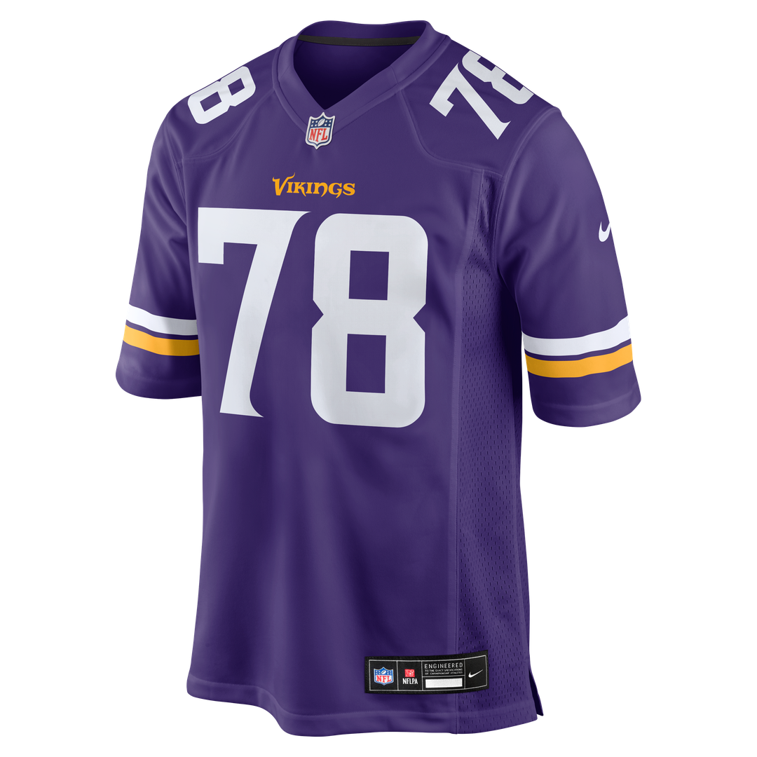 Ryan Kelly Minnesota Vikings Nike Purple Team Game Jersey