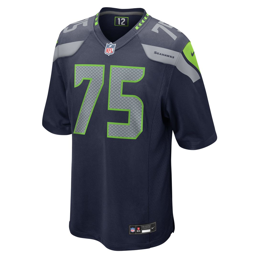 Anthony Bradford Seattle Seahawks Nike College Navy Game Jersey