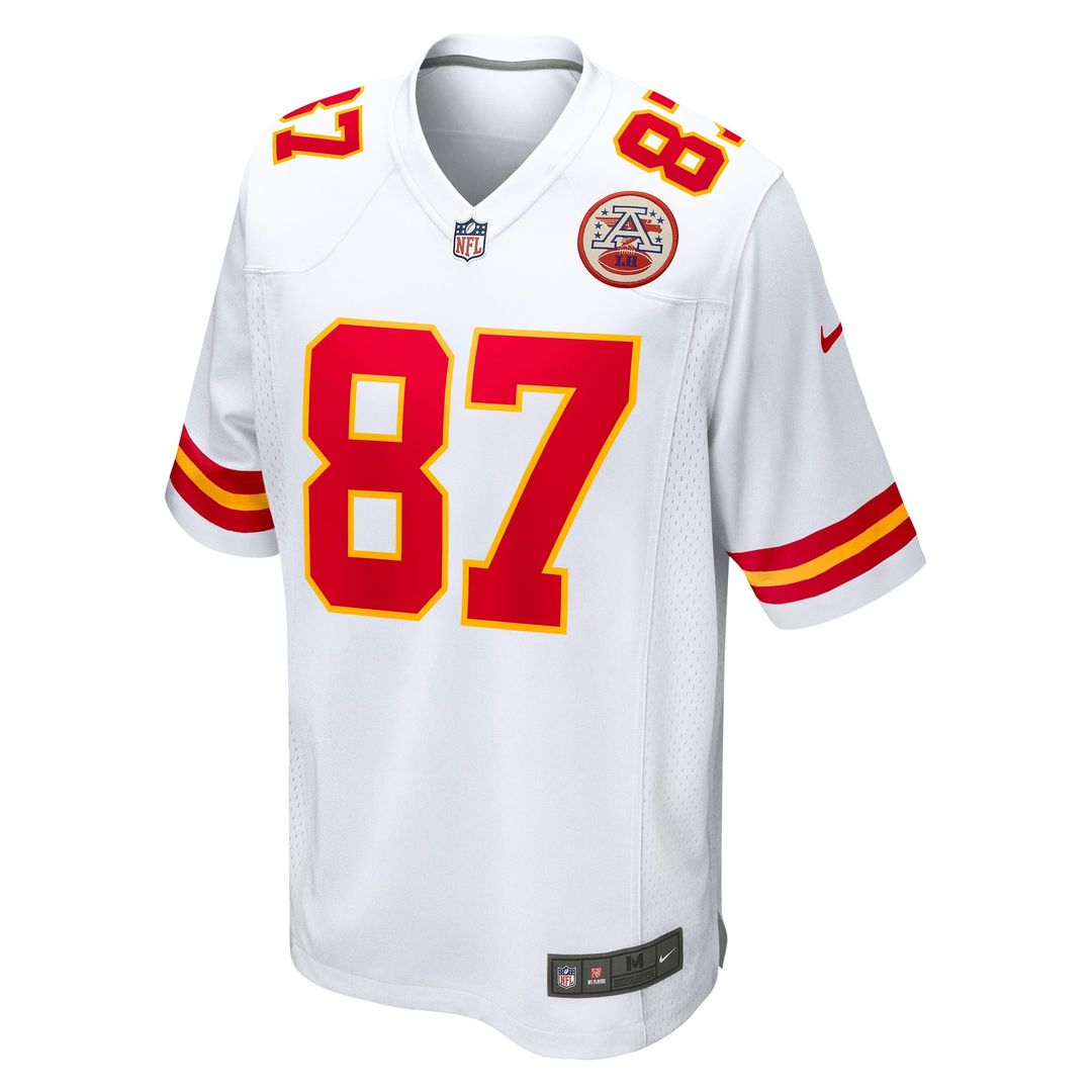 Travis Kelce Kansas City Chiefs Nike Red Game Jersey