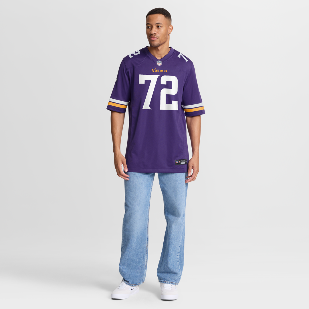 Ryan Van Demark Minnesota Vikings Nike Purple Team Game Jersey