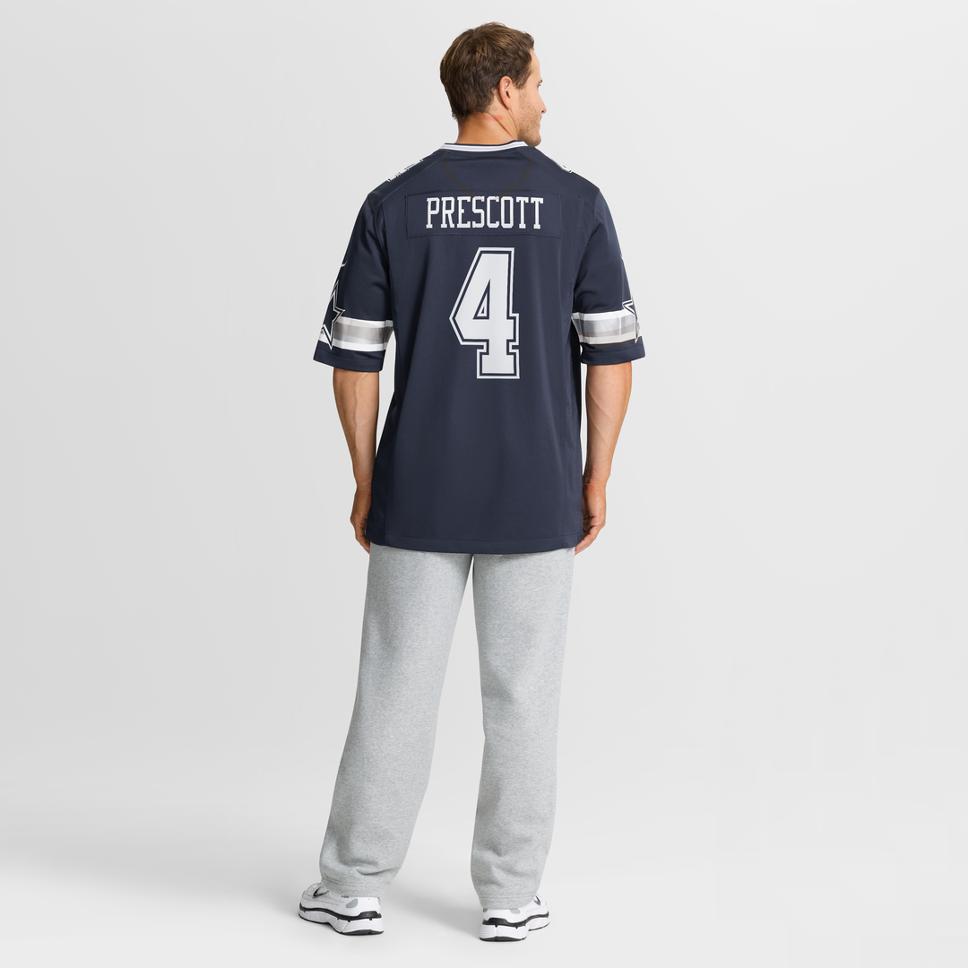 Dak Prescott Dallas Cowboys Nike Navy Game Team Jersey