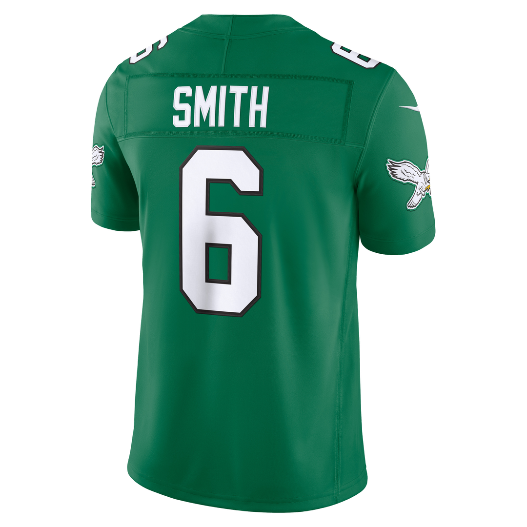 DeVonta Smith Philadelphia Eagles Nike Black Alternate Vapor F.U.S.E. Stitched Limited Jersey