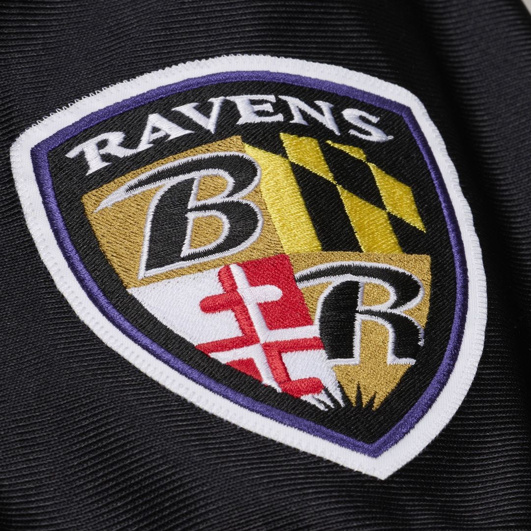Deion Sanders Baltimore Ravens Mitchell & Ness Black 2005 Authentic Throwback Jersey